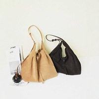 Sac à bandoulière en cuir pour femme, sac à main tendance, sac bandoulière classique en daim, grande capacité, sac à bandoulière en cuir de vachette