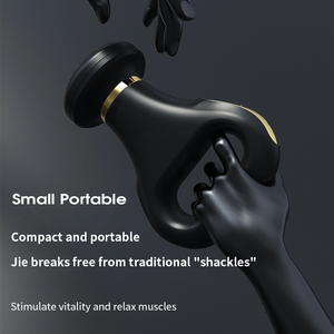 Handheld Pulse Massager Muscle Deep Tissue Vibration Body Heating Massager Electric Cellulite Remover <b>Machine</b> for Arm Leg Hip - Product Image 5