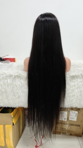 Letsfly $52 Promotion 22-36inch Long Human Hair Raw Virgin Brazilian Light Brown for Lace Full Lace Front <b>Wigs</b> Women Wholesale - Product Image 1