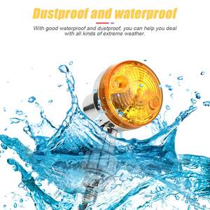 Clignotant Rond Universel Rétro Prince pour Honda GN CG125 et Harley – Accessoires Moto Compatibles - Product Image 5