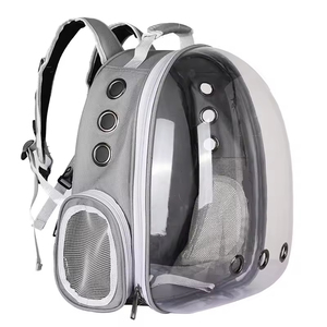 Capsule Transparent Outdoor Portable Travel Transport Tote <b>Backpack</b> Large Capacity Sturdy Pet Carries Bag - Product Image 2