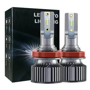 Vendite calde della fabbrica ha condotto l'illuminazione 72watt alta lumen Auto E3 1860 led chip Auto H1 H4 H3 H7 9005 9006 luci 9012