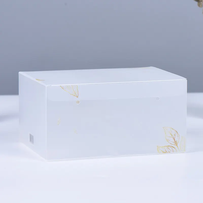 カスタマイズされたPVC透明プラスチックギフトボックスモデルサンプルディスプレイボックス用の小さな透明なプラスチック包装ボックス