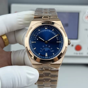 Reloj de Pulsera Mecánico de Lujo para Hombre 2026, 41 mm, Automático, Fase Lunar, Oro Rosa, Cristal de Zafiro - Product Image 1