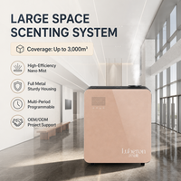 Diffuseur d'huiles essentielles électrique sans eau, grand format, mural, purificateur d'air, parfumant nano pour climatisation, luxe, en promotion