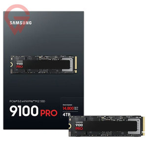 Samsung 4TB 9100 PRO MZ-VAP4T0BW PCIe Gen5 NVMe M.2 SSD (HD-91P4TB) Disque SSD - Product Image 1