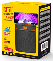 Altavoz BT Portátil - Audio Estéreo de 10W, Sonido Estéreo Inalámbrico para Uso en Exteriores/Viajes