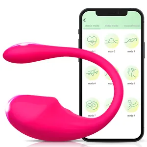 APP Remote Control Egg Vibrator G Spot Clitoris Stimulation Vibrating sex toy Wearable Remote Control Love Egg Vibrator