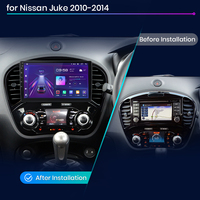 Junsun-CarPlay inalámbrico V1 para coche, navegación automática Android, autorradio multimedia para Nissan Juke YF15 2010-2014