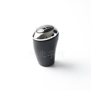 Pommeau de levier de vitesse en cuir pour Mazda3 5 6 vitesses, accessoire ergonomique pour l'intérieur de la voiture - Product Image 1