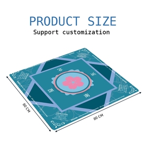 โรงงานผลิตโดยตรง ผ้าคลุมโต๊ะไพ่นกกระจอกขนาด 31.5 นิ้ว ลดเสียงรบกวน พื้นผิวนุ่ม ขอบเย็บอย่าง<span class=keywords><strong>แม่</strong></span>นยำ ทำความสะอาดง่าย - Product Image 6