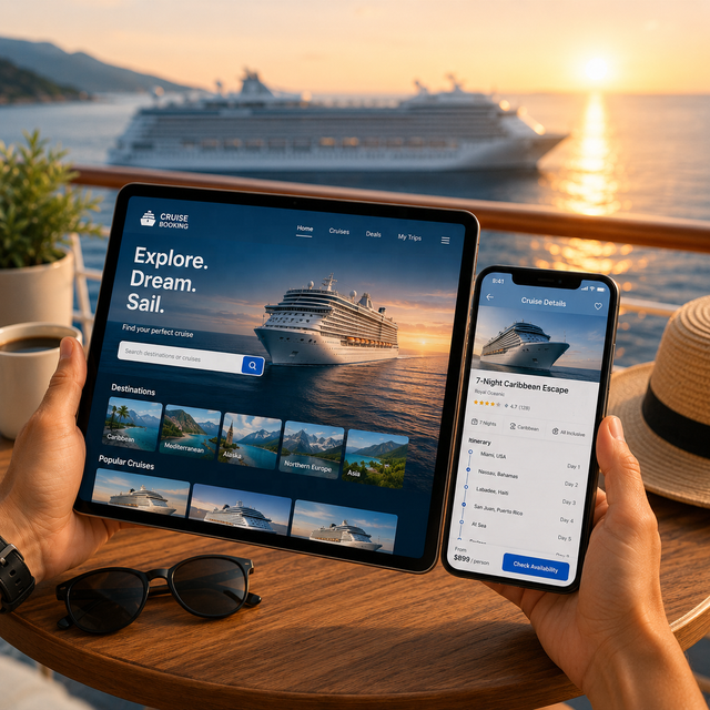 Cruise Booking Platform Development Travel Management Software