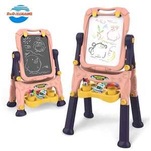 Mesa de dibujo magnética <span class=keywords><strong>2</strong></span> en 1 para niños, soporte de tablero de dibujo de doble cara - Product Image 1