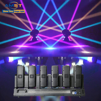 Nueva Luz LED RGB Flow Flash Update 6+6 de Doble Cara con Efecto Estroboscópico, Cabezal Móvil, 6x80W RGBW 4 en 1 Colores para Eventos, Discotecas y Bares