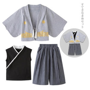 Kimono Japonés, Mono, Traje de Verano para Niños, Yukata, Túnica Tradicional, Conjuntos de Ropa, Disfraz de Halloween, Actuación en Escenario, <span class=keywords><strong>Cosplay</strong></span> - Product Image 5