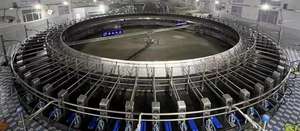 Compteur électronique <span class=keywords><strong>Salle</strong></span> <span class=keywords><strong>de</strong></span> <span class=keywords><strong>traite</strong></span> <span class=keywords><strong>rotative</strong></span> pour ferme laitière Table <span class=keywords><strong>de</strong></span> <span class=keywords><strong>traite</strong></span> Système <span class=keywords><strong>de</strong></span> plateau tournant - Product Image 3