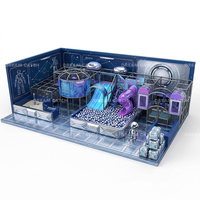 Dream Catch Parque Infantil Comercial Interior Personalizado con Temática de Ciencia Robótica, 210-220 m², Centro de Juegos para Niños, Piscina de Bolas y Zona de Juegos Suave