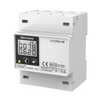 Compteur d'énergie triphasé compteur d'électricité d'énergie multifonction numérique avec compteur d'énergie modbus RS485