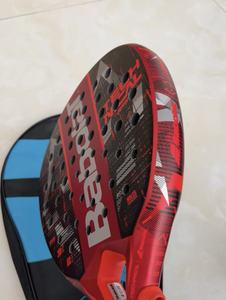 Pala de Pádel Babol 2024 Technical Veron Fibra de Carbono 12K Raqueta Clásica Negro Rojo Hecha a Medida - Product Image 3