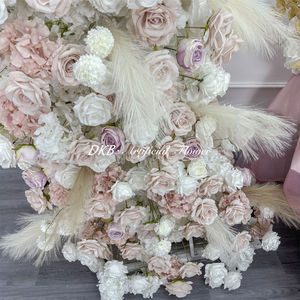 Fleurs artificielles en soie pour arche de mariage, 6-7 pieds, écologiques, durables, réglables, pour décoration de toile de fond - Vente en gros - Product Image 3