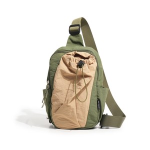 Sac banane unisexe léger et tendance pour activités de plein air, sport, cyclisme, randonnée, avec compartiment pour bouteille, usage quotidien, color block - Product Image 2
