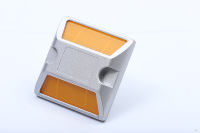 Dingtian Durable Parking Traffic Control Road Way Réflecteur En Aluminium Road Stud Cat Eye