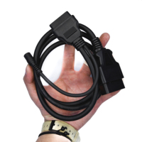 Cable de Extensión OBD2 de 16 Pines Macho a Hembra J1962, Cable de Diagnóstico OBDII para Escáner Nanhua Tengchang Huayan, Estación de Inspección