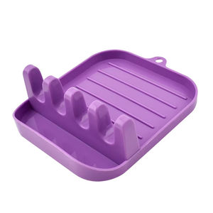 Support de rangement en plastique pour cuillères, fourchettes, spatules et baguettes de cuisine, avec base antidérapante - Product Image 5
