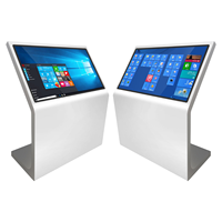 Kiosque publicitaire tout-en-un à écran tactile, écran plein écran, support pour affichage publicitaire en centre commercial, kiosque tactile LCD intérieur de 32 pouces