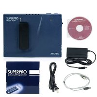 Programador Universal Xeltek USB Superpro 610P con 48 Adaptadores de Pin Universales, Pantalla de 1.5 Pulgadas y 12V