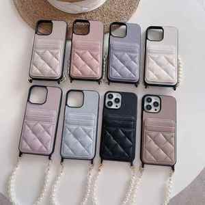 Korean Style Soft Touching Phone Cases Leather Mobile Phone Protective Cover with Card Holder