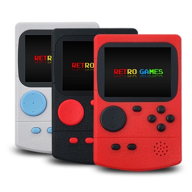GAMINJA 8 Bit Built-in 400 License-free Games TFT Color Screen GC35 Mini Portable Handheld Game Player Retro Game Console