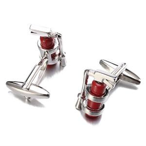 <span class=keywords><strong>เสื้อ</strong></span>ยืดกระดุมข้อมือชุดเครื่องดับ<span class=keywords><strong>เพลิง</strong></span>ฝรั่งเศส,กระดุมแขนเสื้อของขวัญมีห่วงโซ่ - Product Image 2