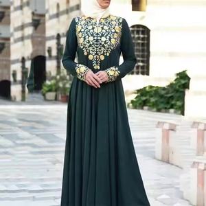 Turco Dubai Caftan Femme Vintage ultimi disegni Abaya per le donne uno si adatta a tutti i vestiti da preghiera di primavera Hijab abiti musulmani Abaya - Product Image 2