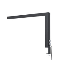 Lampe de table pour salon de beauté, extension d'ongles et de cils, LED 365nm, alliage d'aluminium, CRI élevé, forme en L, vente en gros