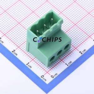 KF2EDGRK-5.0-3P Plug-in Terminal Block P=5mm Connector ( Connector Type: Plug )( Construction: 1x3P )( Pitch: 5mm ) - Product Image 1