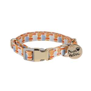 Collier pour chien en coton de luxe élégant et stylé, taille XS, imprimé personnalisé, durable, confortable, réglable, doux, léger pour animaux de compagnie - Product Image 4