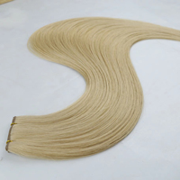 Extensions de cheveux humains de qualité Remy vierge russes, texture naturelle, trame Genius, double tirage