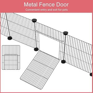 Gran oferta, corralito moderno <span class=keywords><strong>para</strong></span> perros DIY, <span class=keywords><strong>valla</strong></span> de red de hierro de acero sólido, recinto seguro <span class=keywords><strong>para</strong></span> mascotas <span class=keywords><strong>para</strong></span> <span class=keywords><strong>gatos</strong></span> y animales pequeños, juego interior - Product Image 4