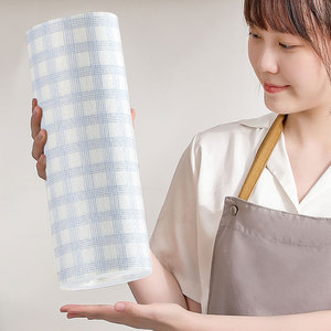 Disposable <b>Kitchen</b> Dish Towels Non-Woven Lazy Rags Blue 40 Pieces a Roll Washable Multipurpose Cleaning <b>Cloths</b> for Household Use - Product Image 6
