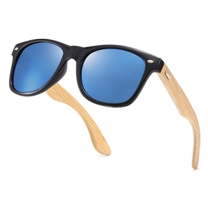 <span class=keywords><strong>Gafas</strong></span> de <span class=keywords><strong>Sol</strong></span> de Alto Rendimiento para Hombre, Montura de Bambú Resistente, Logotipo Personalizado, Patillas Ecológicas, Protección UV400, Polarizadas - Product Image 6