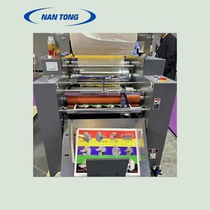 Machine de laminage hydraulique automatique Nantong 400MAX, machine de revêtement de film industriel, taille de papier 400 mm - Product Image 1