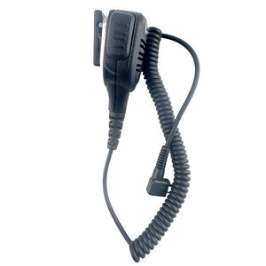 Micrófono de Mano PMMN4013A para Walkie Talkie, Micrófono Remoto de 3.5mm con Altavoz Cardioide para Radio Bidireccional DP1400 CP200D DEP450 de Largo Alcance - Product Image 3