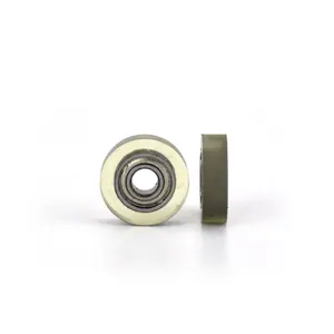 Poulie de roulement souple en polyuréthane PU japon 683 roulement miniature muet 3x10x3mm