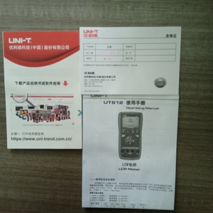 UNI-T UT612 เครื่องวัดความจุไฟฟ้า เครื่องวัดความถี่ เครื่องวัดความต้านทาน มัลติมิเตอร์ จอ LCD แบบสองหลัก เครื่องทดสอบความเหนี่ยวนำ - Product Image 2