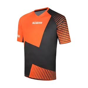 Downhill Bike Jersey Mens OEM Popular Wholesale Mtb Downhill Clothes Downhill MTB Mountain Bike Jerseys