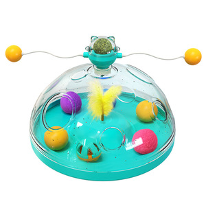 MOFESIPI juguetes interactivos para gatos, molino de viento para mascotas, juguete de menta, vaso de ejercicio para gatos de interior, juguetes de hierba gatera para gatos de Interior de todas las edades - Product Image 5