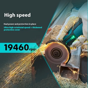 Amoladora Angular Portátil <span class=keywords><strong>Mini</strong></span>, Herramienta Eléctrica con Batería de Litio, Interruptor Deslizante, Herramienta de Corte y Pulido de Grado Industrial - Product Image 2