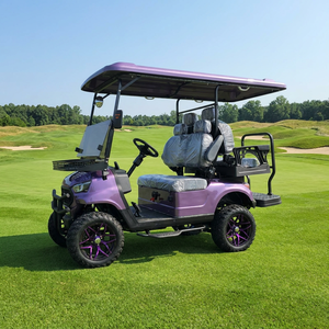 Customizable Colors 6 Seater Utility Vehicle Club Car Golf Cart with <b>72V</b> Powerful Motor for Resort Hotels Supports OEM/ODM - Product Image 3