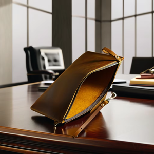 6 couleurs peau de vache 12 "sac pour ordinateur portable avec dragonne étui pour tablette en cuir véritable avec fermeture éclair fichier Document <span class=keywords><strong>Notebook</strong></span> organisateur mallette - Product Image 4